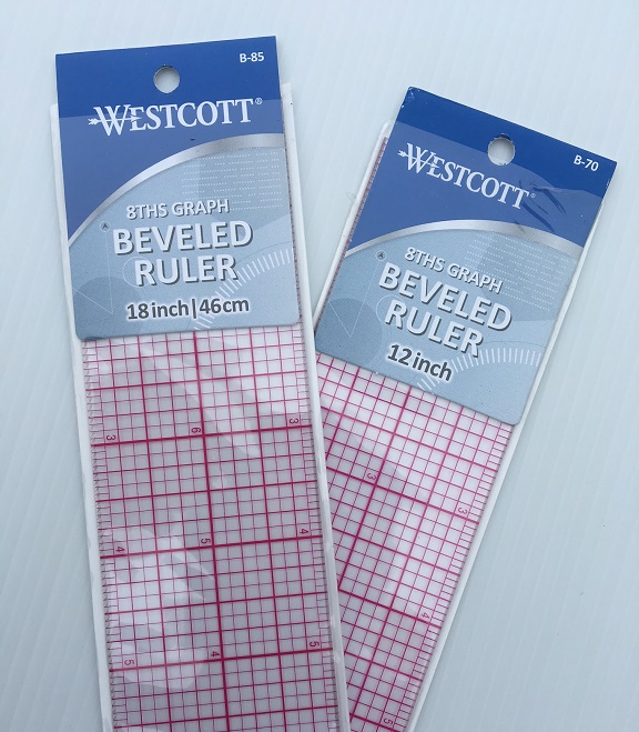 C-Thru Beveled Rulers by Westcott - Brushes and More