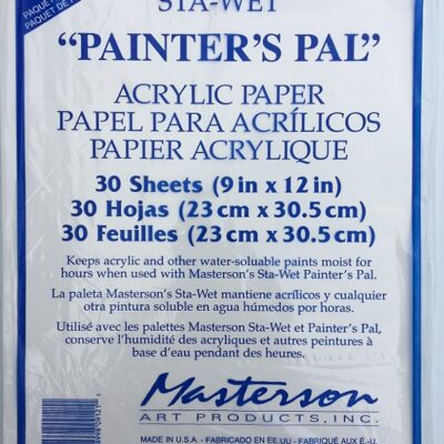 Masterson Sta-Wet Painter's Pal® & POSH® Glass Palette 9x12 Set - New  Wave Art
