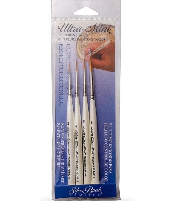 Silver Brush Ultra-Mini Brush Sets